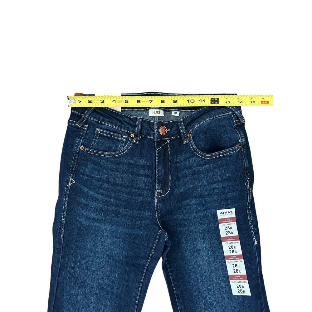 ARIAT Women's Ultra Stretch Perfect Rise Katie Flare Jean 28R - Picture 5 of 16
